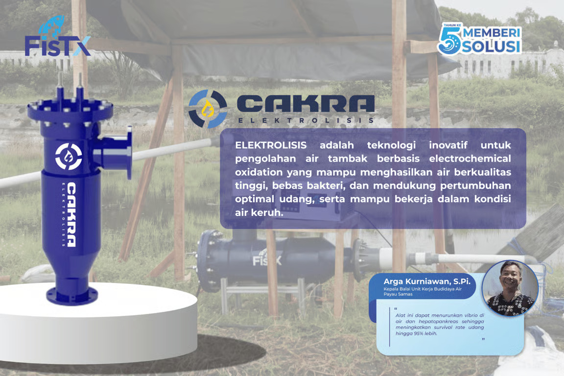 Menuju Budidaya Udang 2026 yang Lebih Sehat Kisah Cakra Elektrolisis, Inovasi Anak Bangsa yang Ubah Cara Kita Mensterilisasi Air Tambak