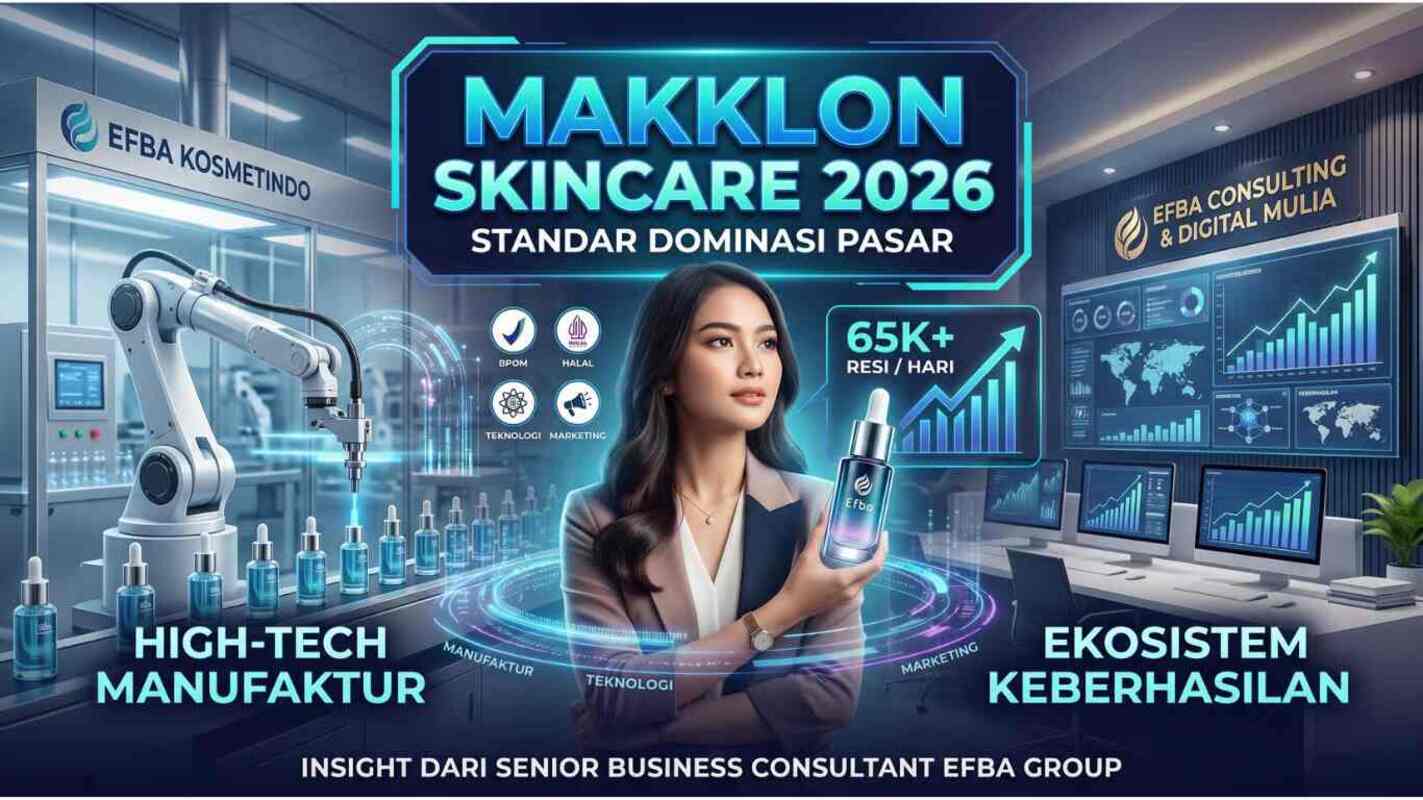 Efba Kosmetindo Dorong Standar Baru Brand Skincare