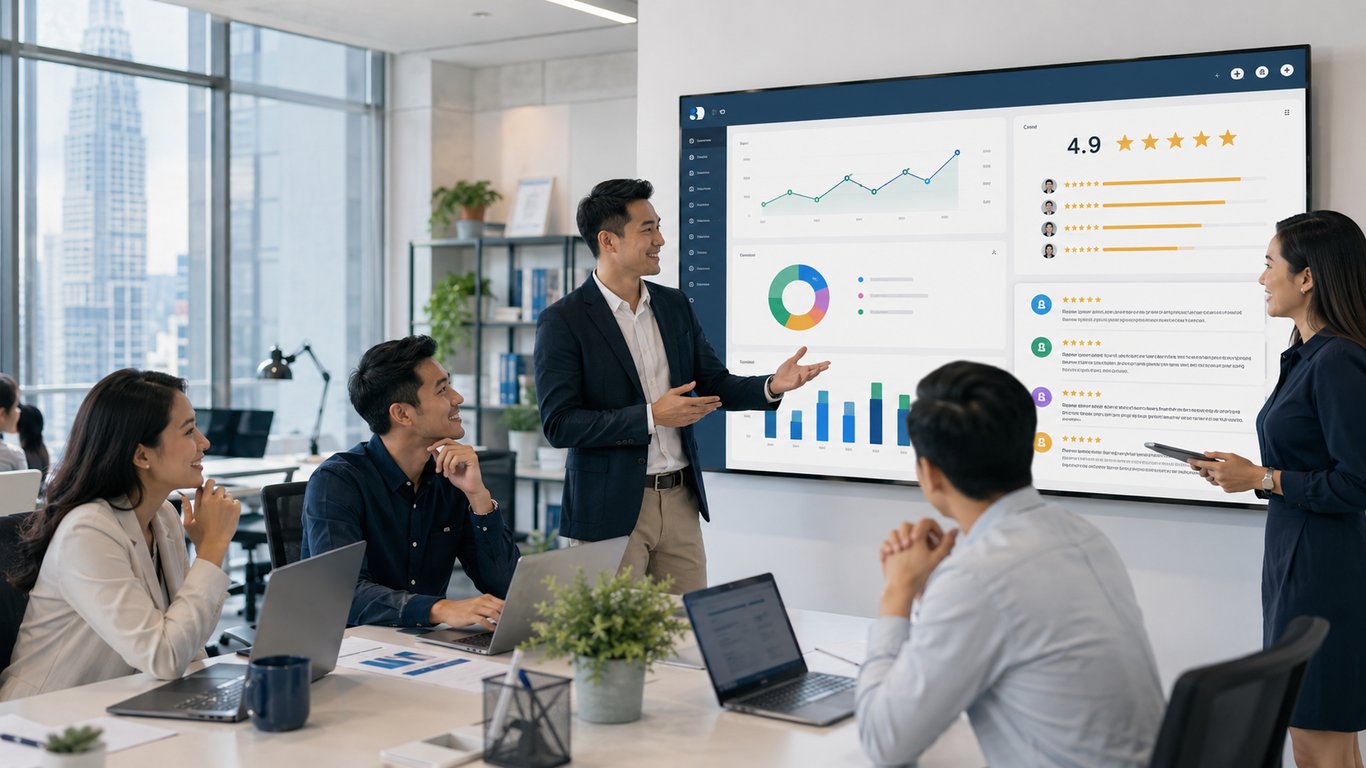 CRM Indonesia Rating Tertinggi Barantum Raih 4,95 dari 1.200 Ulasan Google