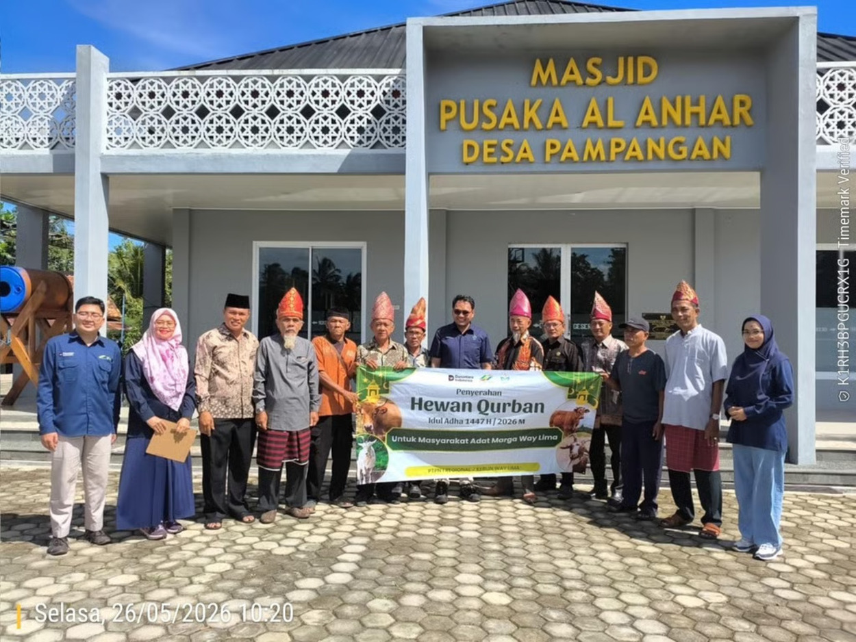 Holding Perkebunan Nusantara Perkuat Kepedulian Sosial, PTPN I Sembelih 304 Hewan Kurban (1)