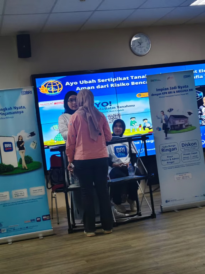 Olahraga Bersama dan Sosialisasi BRIGuna Karya di Lingkungan BPN (1)