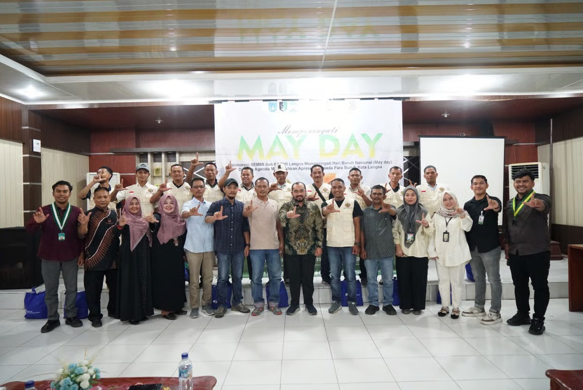 Peringati Hari Buruh Nasional, Holding Perkebunan Nusantara melalui PTPN IV Regional VI Berikan Apresiasi kepada Pekerja di Kota Langsa