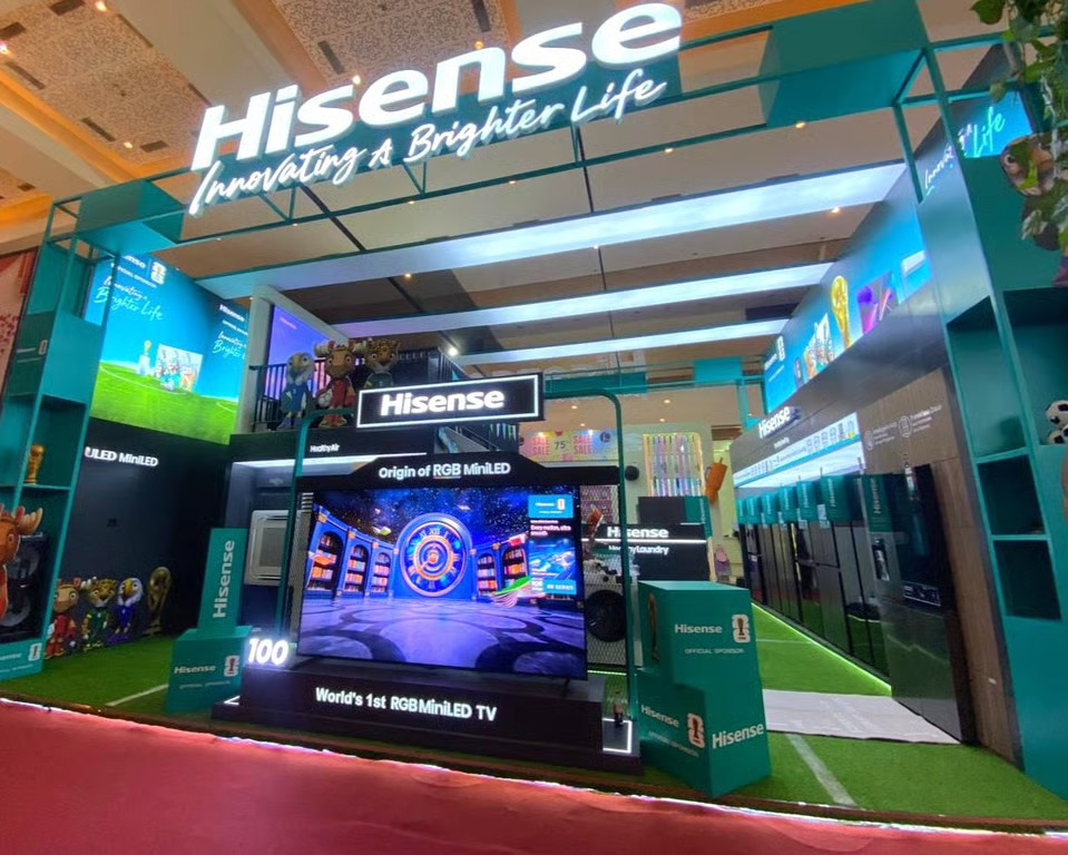 Rayakan Semangat FIFA World Cup 2026™, Hisense Hadirkan Teknologi Canggih di Jakarta Fair 2026