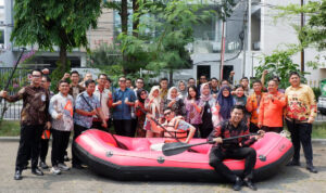 BRI Region 6 Gelar TOT Business Continuity Management dengan Simulasi Penggunaan Peralatan Keselamatan