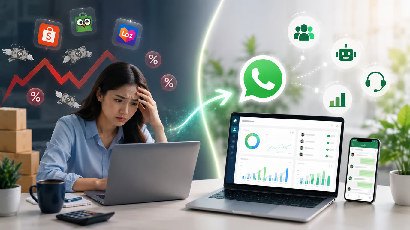 Fee Marketplace Makin Mencekik Coba Beralih ke WhatsApp CRM