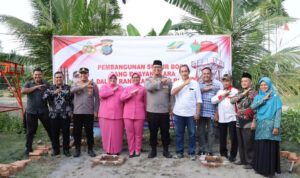 Holding Perkebunan Nusantara Perkuat Akses Air Bersih, PTPN IV PalmCo dan Polres Langkat Bangun Sumur Bor bagi Masyarakat