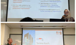 Inovasi Lean Construction di Salah Satu Proyek PTPP Jadi Referensi pada Forum Internasional IGLC34 Singapura