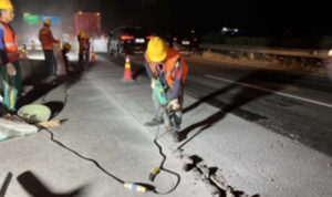 Jaga Kualitas Layanan Jalan Tol, PT Jasamarga Tollroad Maintenance Laksanakan Rekonstruksi Perkerasan di Ruas Jalan Tol Jakarta-Tangerang