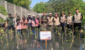 KAI Logistik Lanjutkan Komitmen Keberlanjutan melalui Penanaman 270 Bibit Mangrove