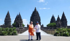 Prabowo dan PM Modi Tegaskan Ikatan Peradaban Indonesia-India di Candi Prambanan