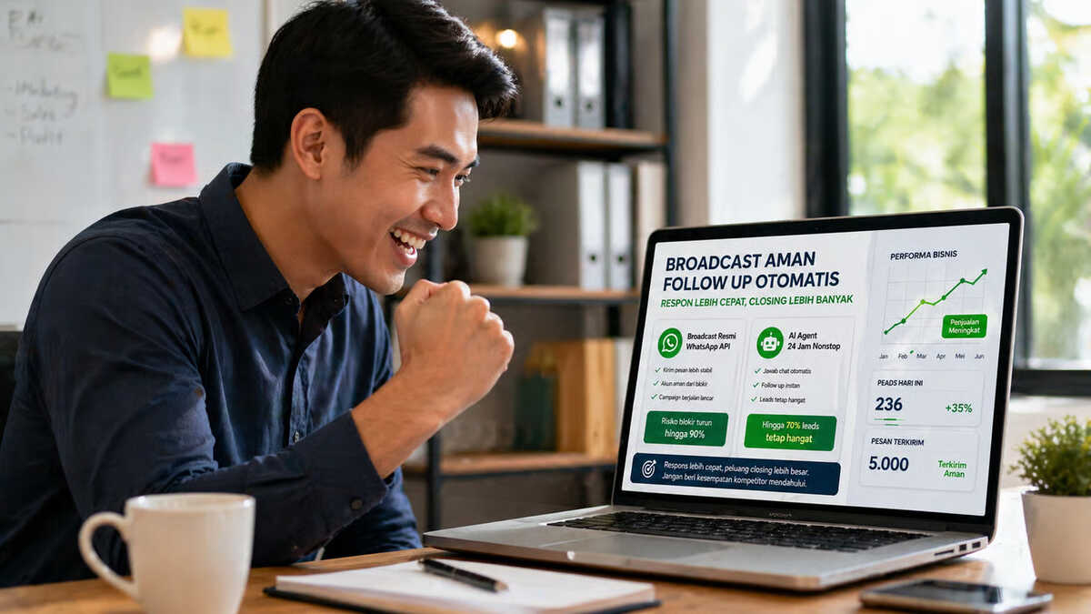 Pusing Nomor WA Bisnis Sering Terblokir Coba Pakai Barantum