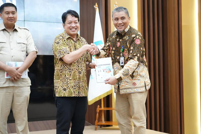 Komisioner BP Tapera, Heru Pudyo Nugroho hadiri forum Rilis Publikasi Statistik Perumahan Tahun 2026 (1)