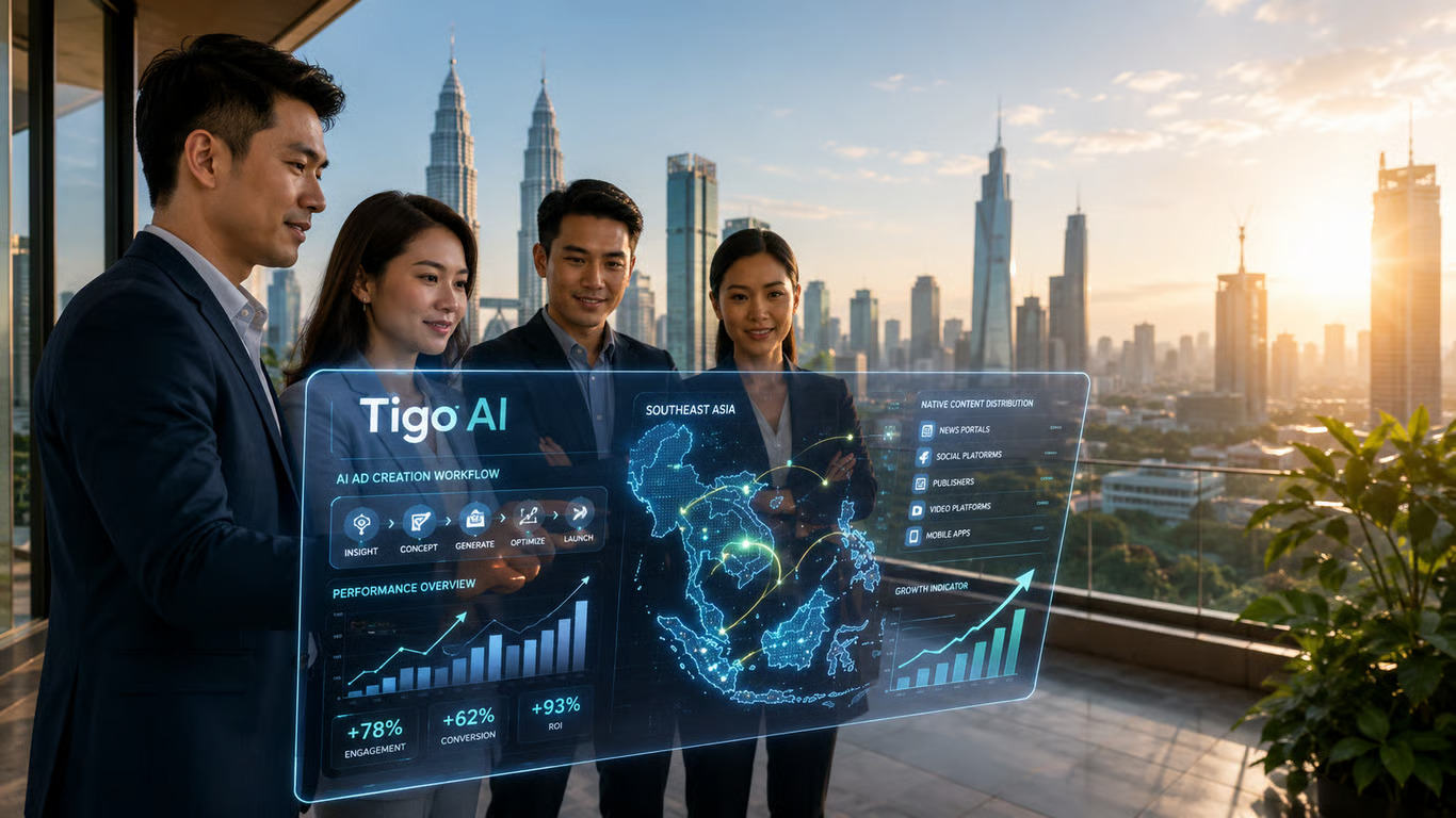 Memperkuat Pemasaran Digital Asia Tenggara Tigo AI Meluncurkan Sistem Terpadu Produksi Iklan AI dan Distribusi Konten Native