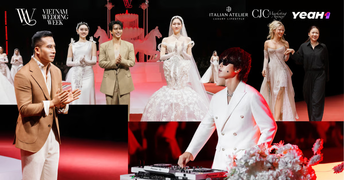 Empat Desainer, Empat Dunia Kreatif Hari Pertama Vietnam Wedding Week 2026