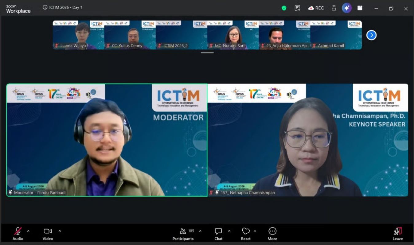 ICTIM 2026 Buktikan Diskusi Riset Lintas Negara Secara Daring