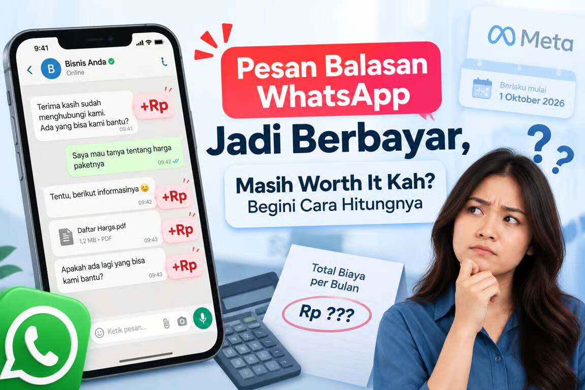 Pesan Balasan WhatsApp Jadi Berbayar (1)