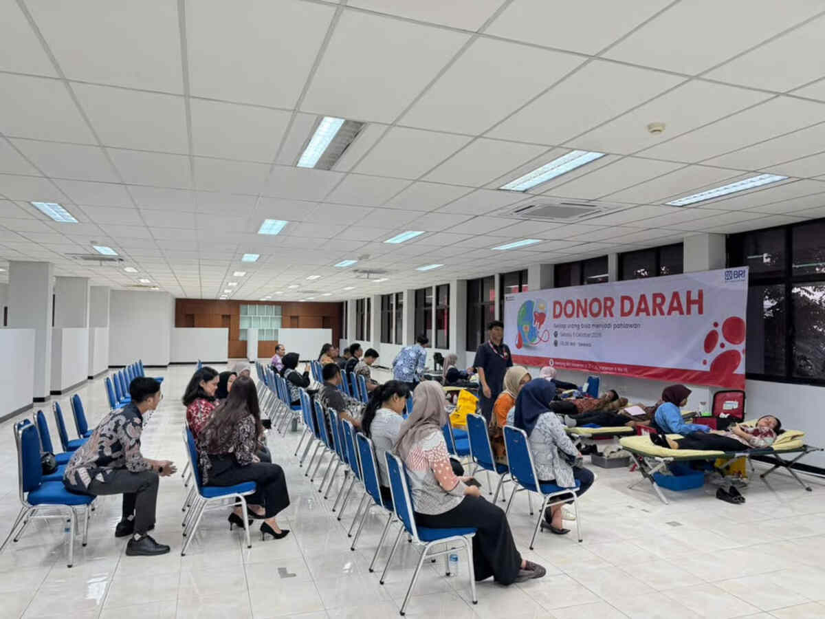 BRI Region 6 Gelar Donor Darah, Wujudkan Kepedulian dan Semangat Berbagi